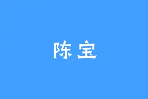 陈宝
