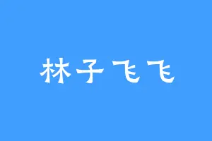 林子飞飞