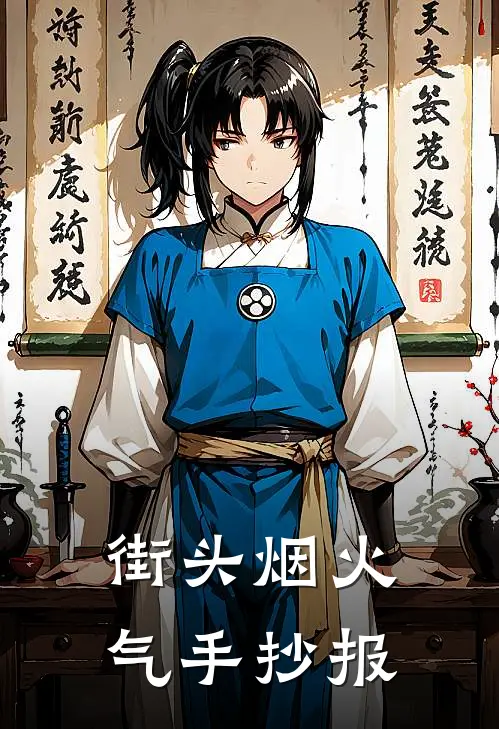 街头烟火气手抄报