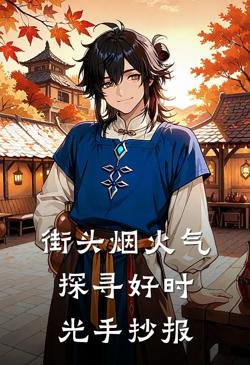 街头烟火气,探寻好时光手抄报