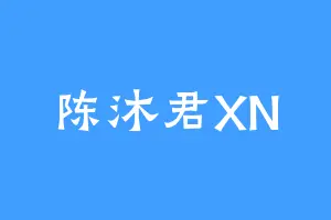 陈沐君XN