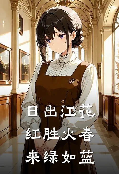 日出江花红胜火春来绿如蓝