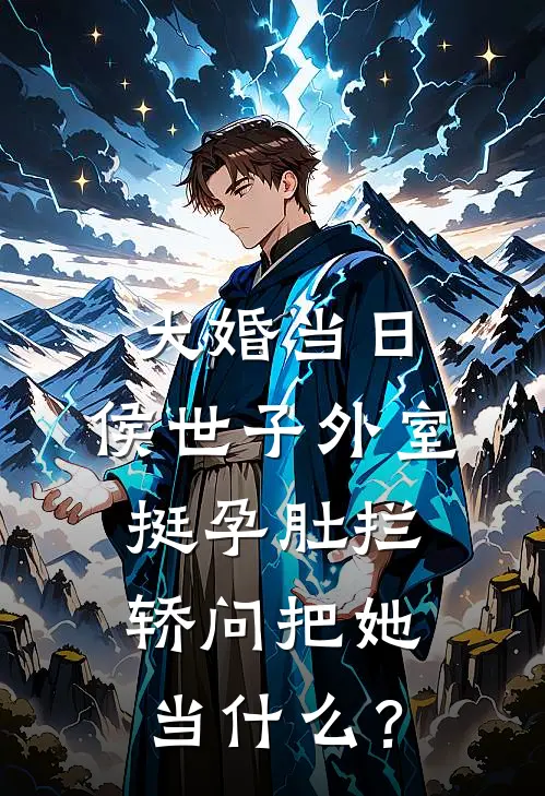 大婚当日，侯世子外室挺孕肚拦轿问把她当什么？