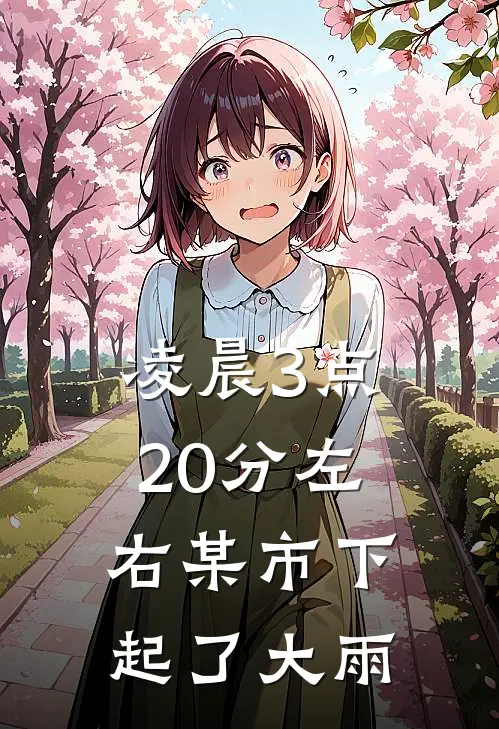 凌晨3点20分左右某市下起了大雨