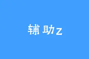 辅助z