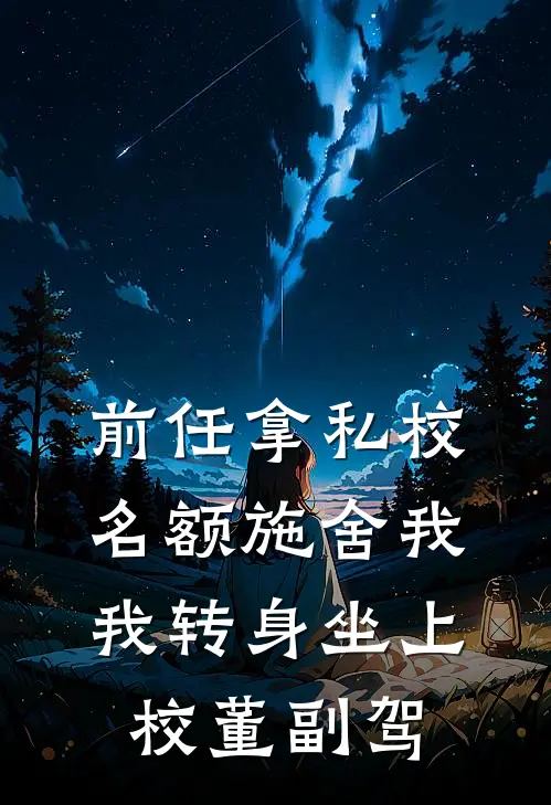 前任拿私校名额施舍我，我转身坐上校董副驾