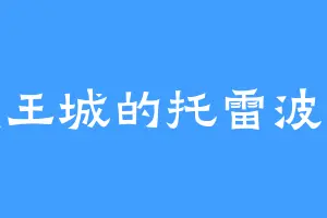 虞王城的托雷波尔