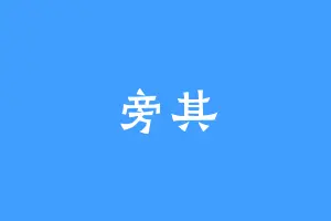 旁其