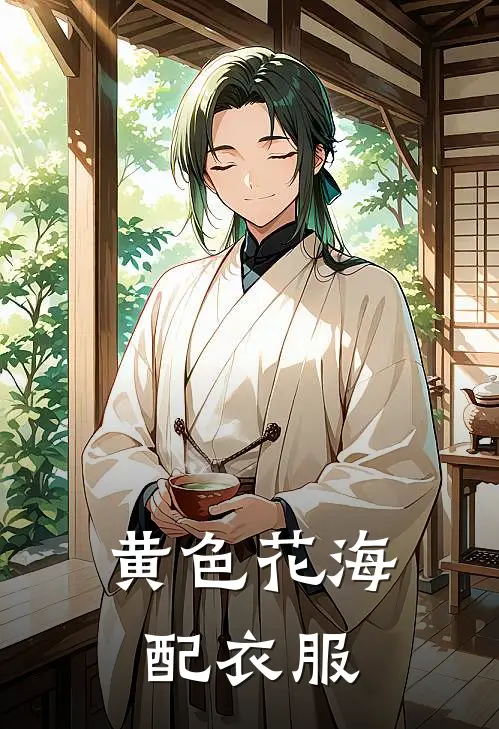 黄色花海配衣服