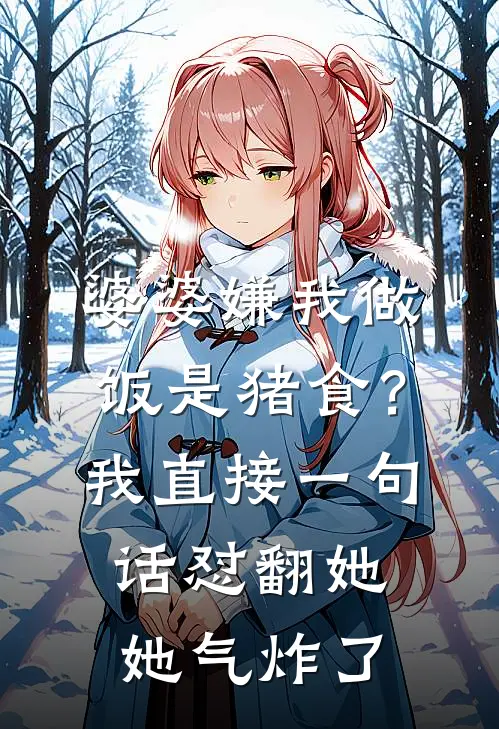 婆婆嫌我做饭是猪食？我直接一句话怼翻她，她气炸了