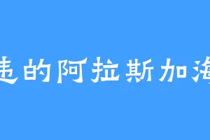 久违的阿拉斯加海湾