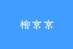 柳京京